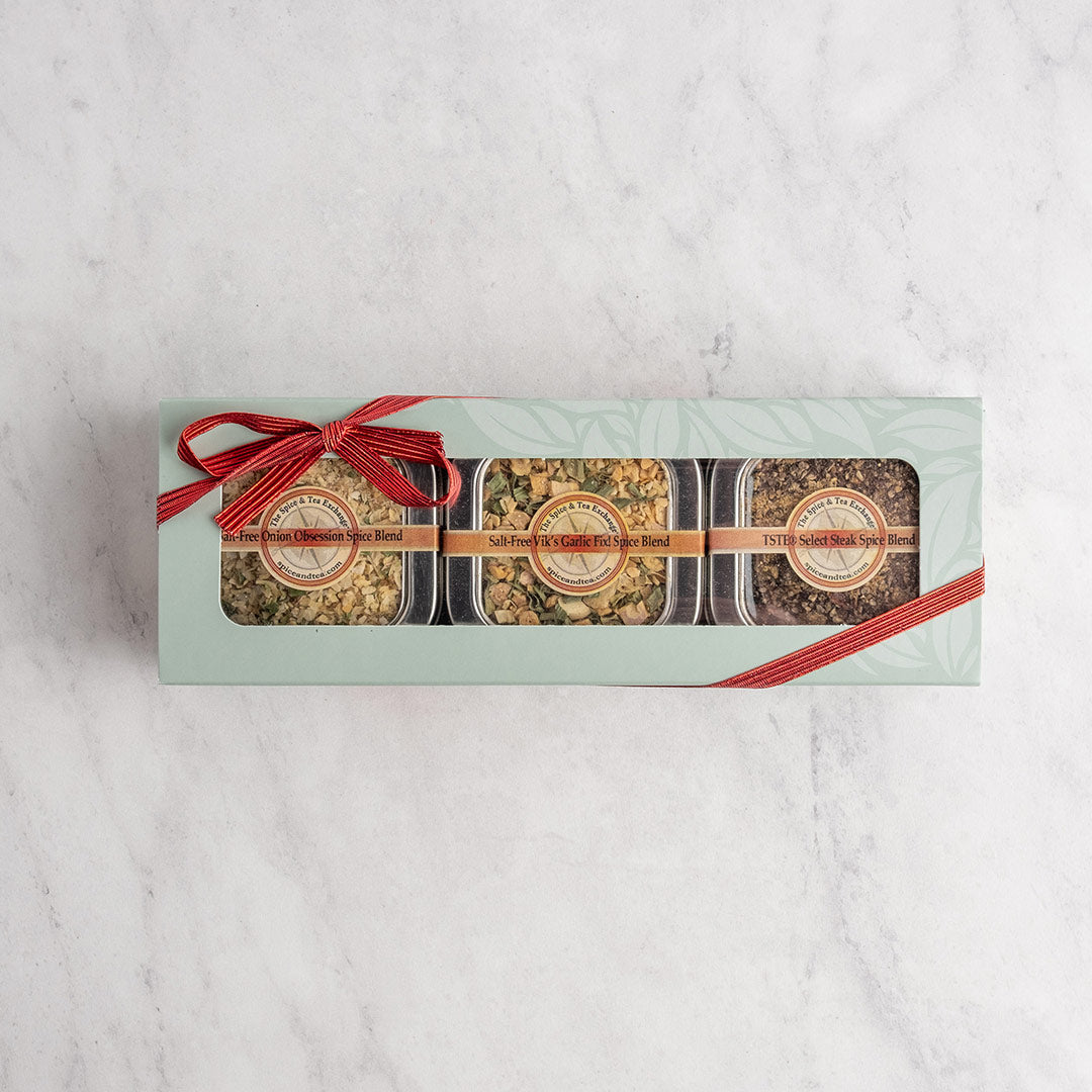 Salt-Free 3 Tin Gift Box